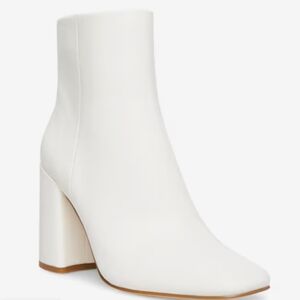 Madden Girl by Steve Madden White Ankle Bootie size 9.5
